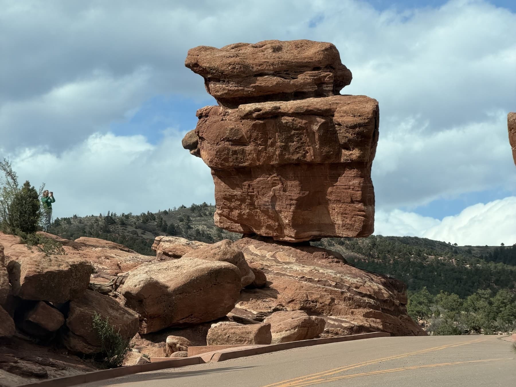 Balanced Rock at Garden of the Gods