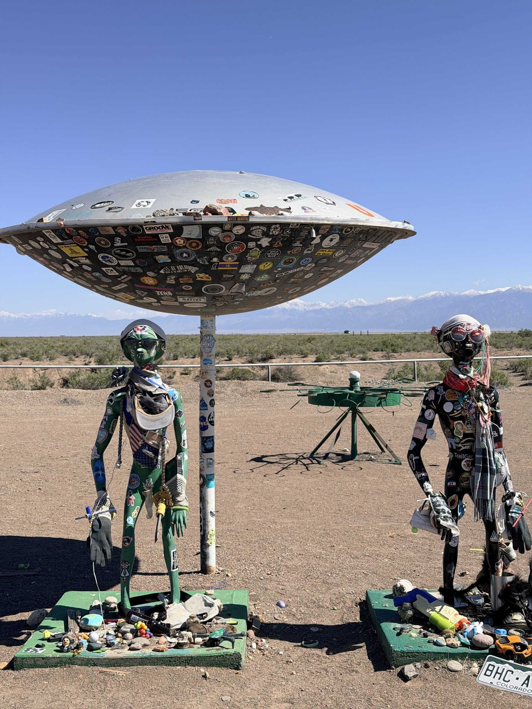 UFO Watchtower in the San Luis Valley, Colorado